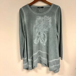 Radzoli tunic with asymmetrical hemline Size M